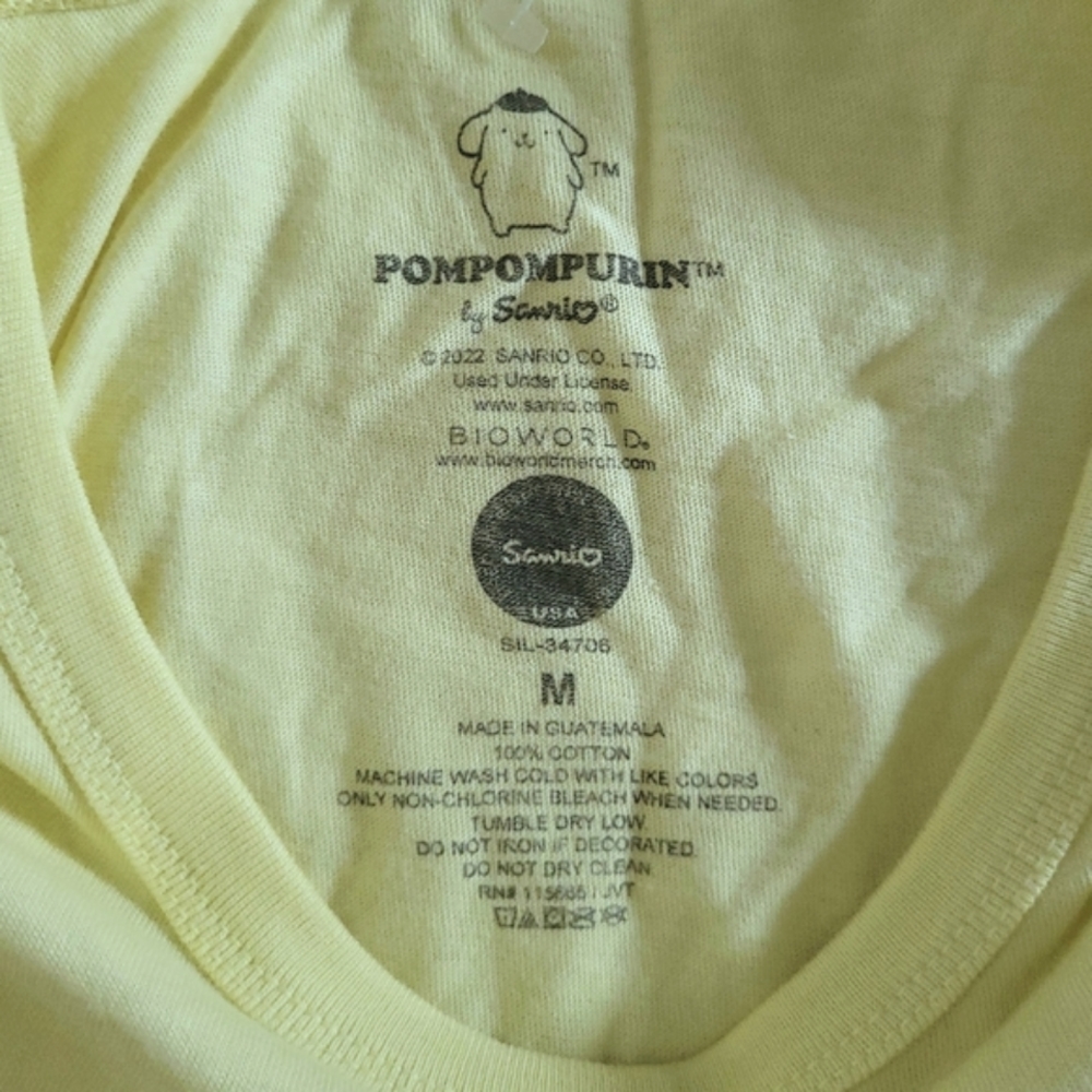 Pompompurin🐶 by Sanrio Graphic Tee👕 - NWOT - Picture 5 of 10